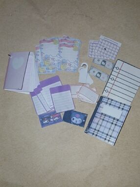 31 Piece Doll Paper Book Set